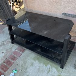 Tinted Glass TV Stand