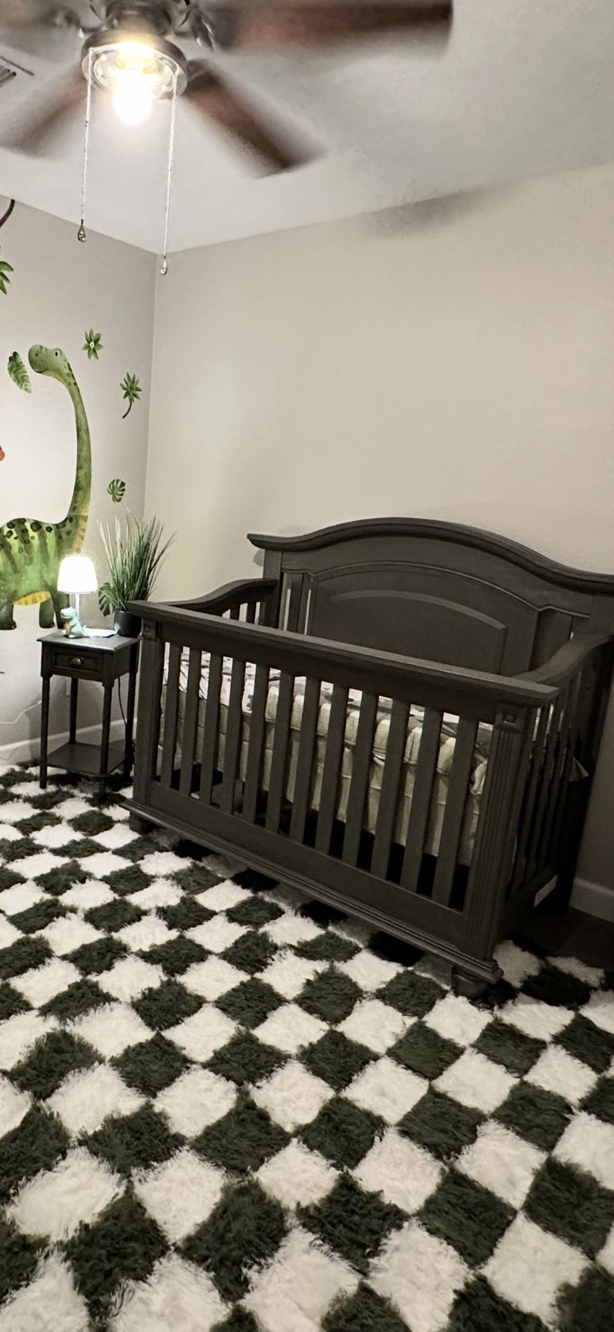 Crib And End Table