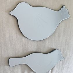 PBK Pottery Barn Kids Bird Mirror Set Of 2