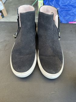 Kate Spade Zip Up Boots - Suede