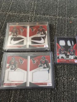 2016 TEXANS LOT #1/1,#/25 #/25 NIKEY SWISH
