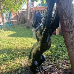Pantherstatue Life Size Fiberglas  1990