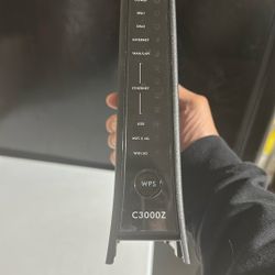 CenturyLink ZyXEL C3000Z DSL Modem Wireless Router Unit And Ethernet