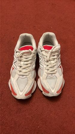 New balance 9060 white red