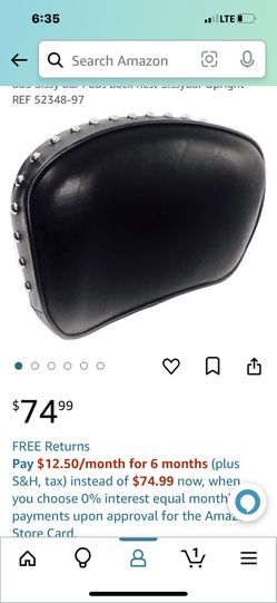 Motorcycle Back Rest