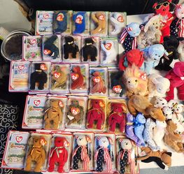 Vintage Beanie babies ( well kept and ready for a new home)! Priced to sell!