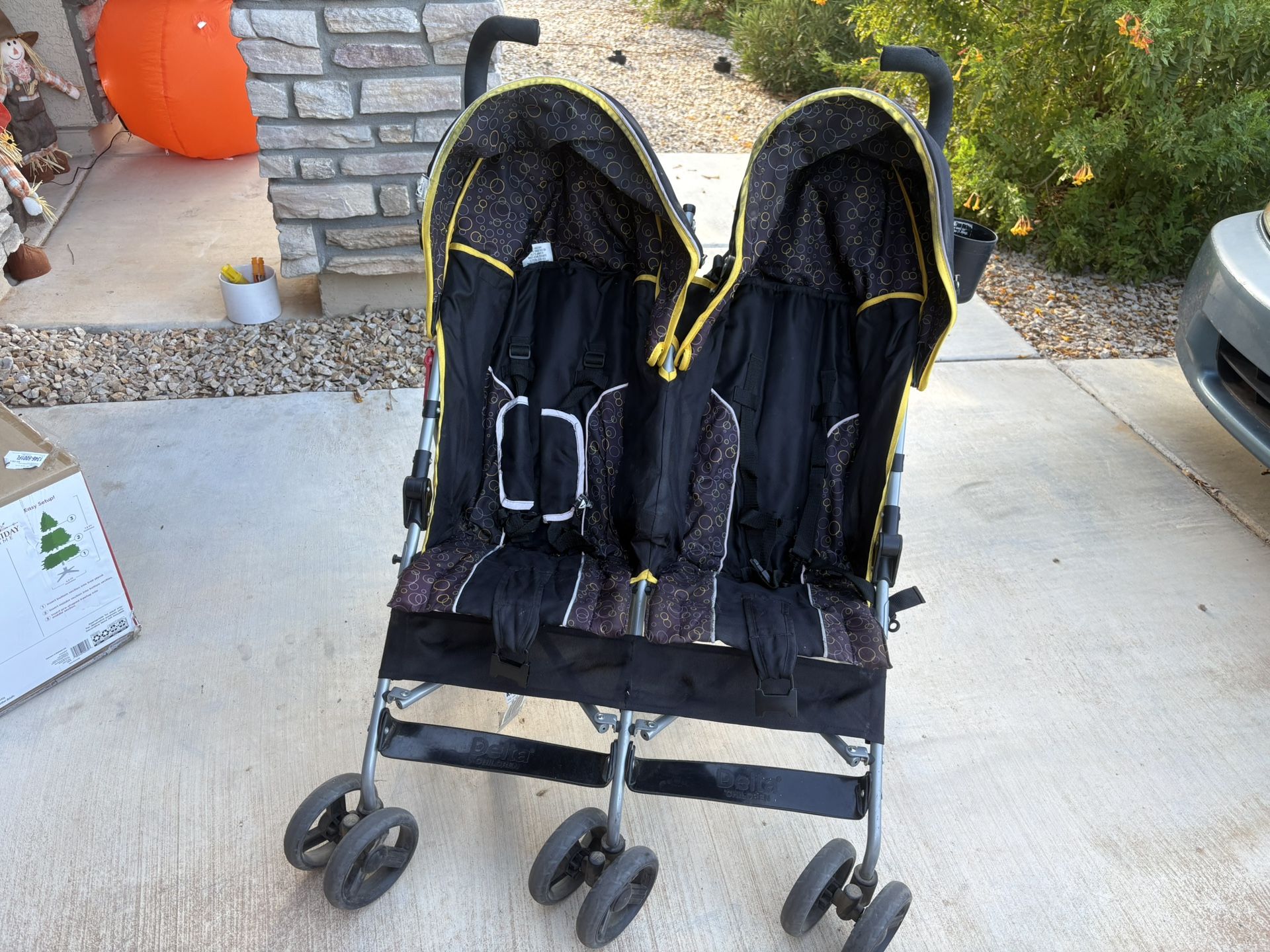 Delta Double Stroller