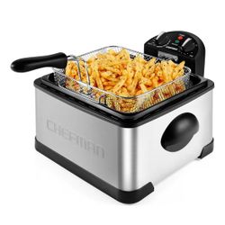 4.5 Liter Deep Fryer w/Basket Strainer