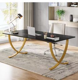 ❤️‍🔥 B.   Executive Desk, 63” W x 31.5” D Large Office Desk