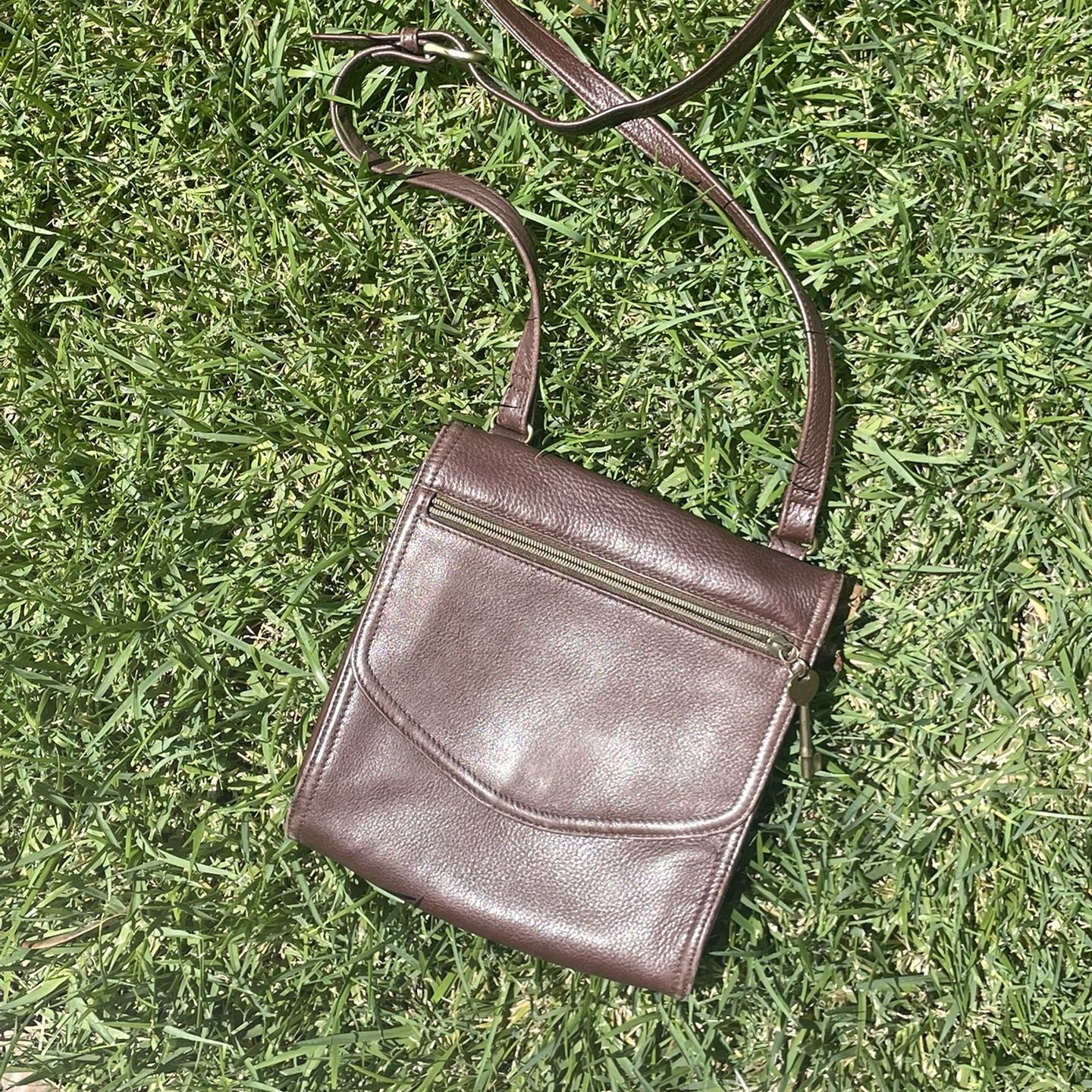 Fossil 75082 Brown Crossbody Bag Genuine Leather for Sale in Stevenson Ranch CA OfferUp