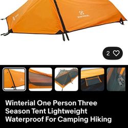 One Person Tent 