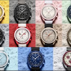 Swatch Omegas Full set