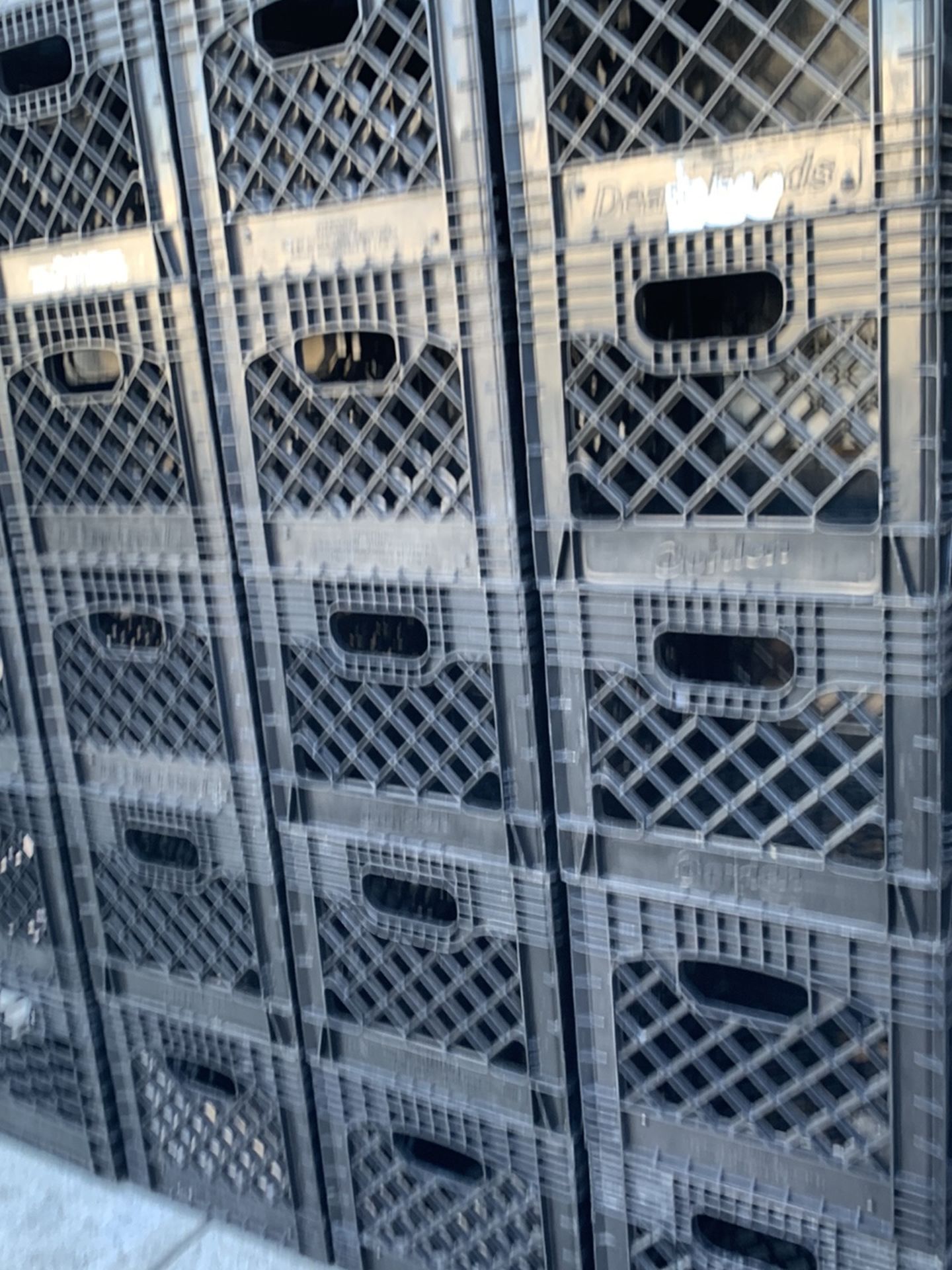 Milk Crates 28 Pieces $50 Pick Up