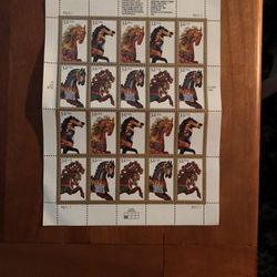 1995 carousel Stamps