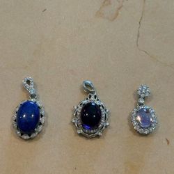 3 Pieces Wholesale Vintage Pendants 
