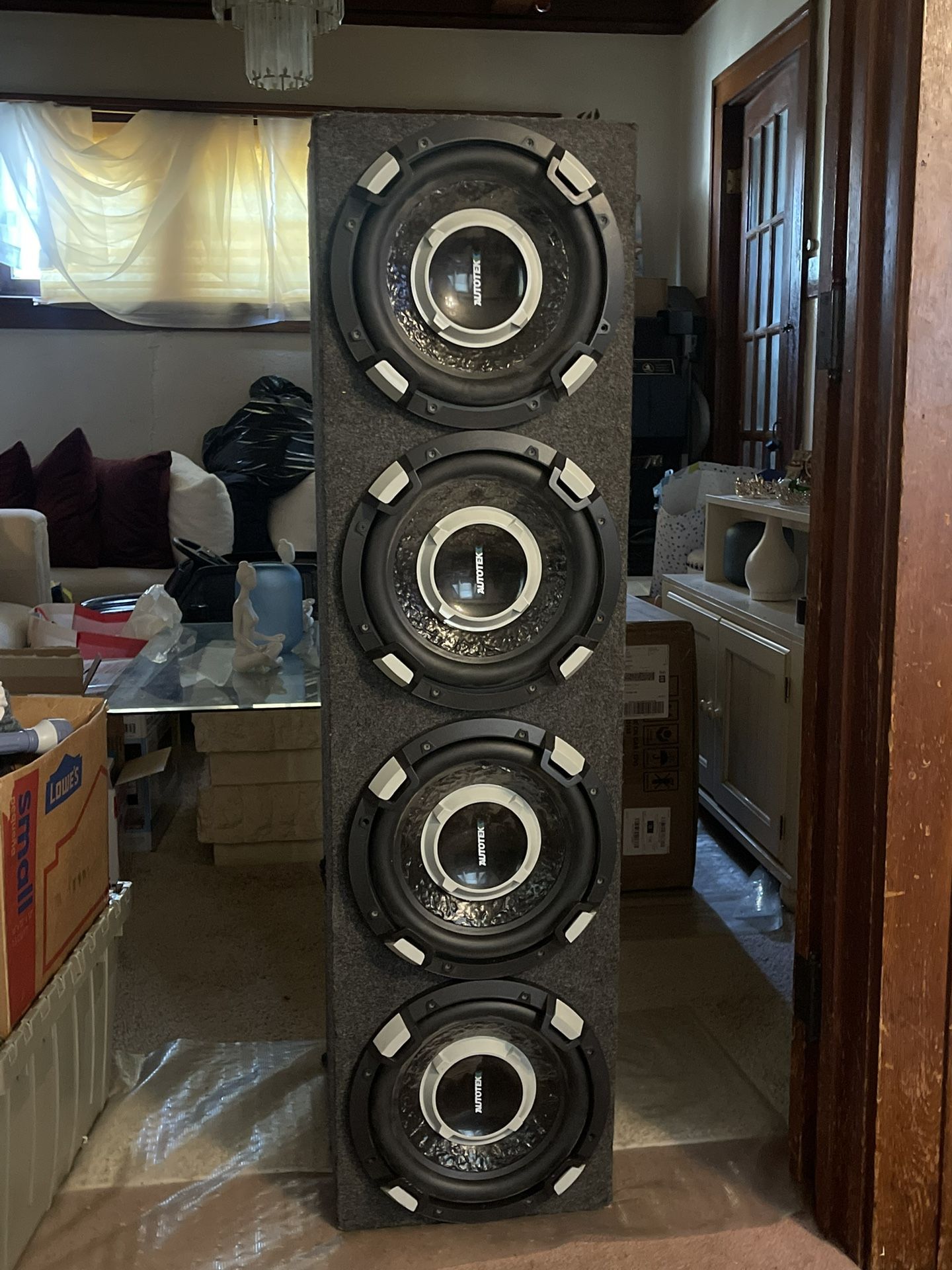 Four 12 inch subs in the box