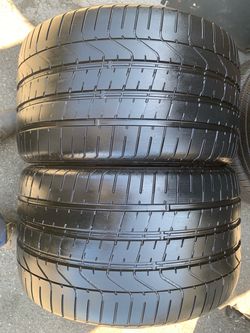 Two 305-30-19  102Y Pirelli P Zero  with 90% life