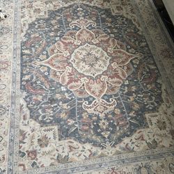 Ruggable 8’ x 10’ Malileh Heriz Saffron Rug – Washable & Stylish