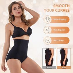 High Waisted Tummy Firm Control Slimming Waist Panties