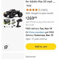 Ralarrlo RC Car w/battery and charger