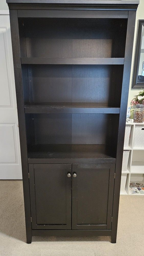Black Book Shelf Cabinet
