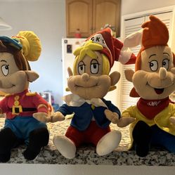 Snap, Crackle & Pop 8” Plushies 