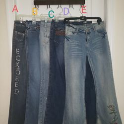 Womens Jeans And Capri's 