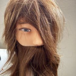 New Mannequin Head For Barbering