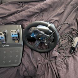 Logitech G920 Wheel and Pedals