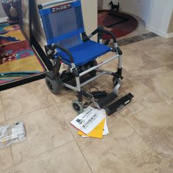 Zinger folding power chair ZR10.1 FAA APPROVED