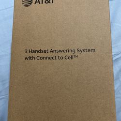 New 3 Handset Answering System With Connect To Cell