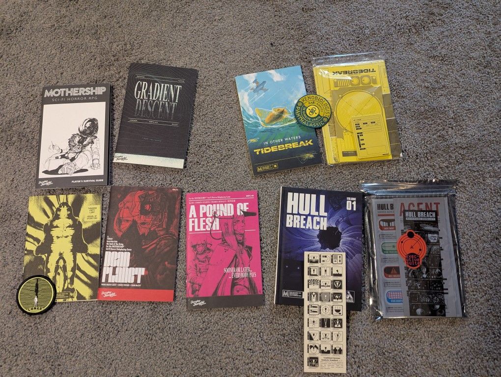 Mothership RPG Sourcebook Lot