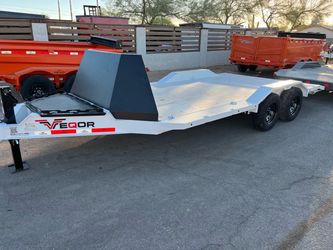 2026 car hauler trailer driver over fender 102”x18’