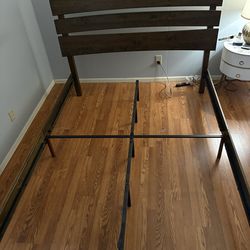 Queen size bed frame