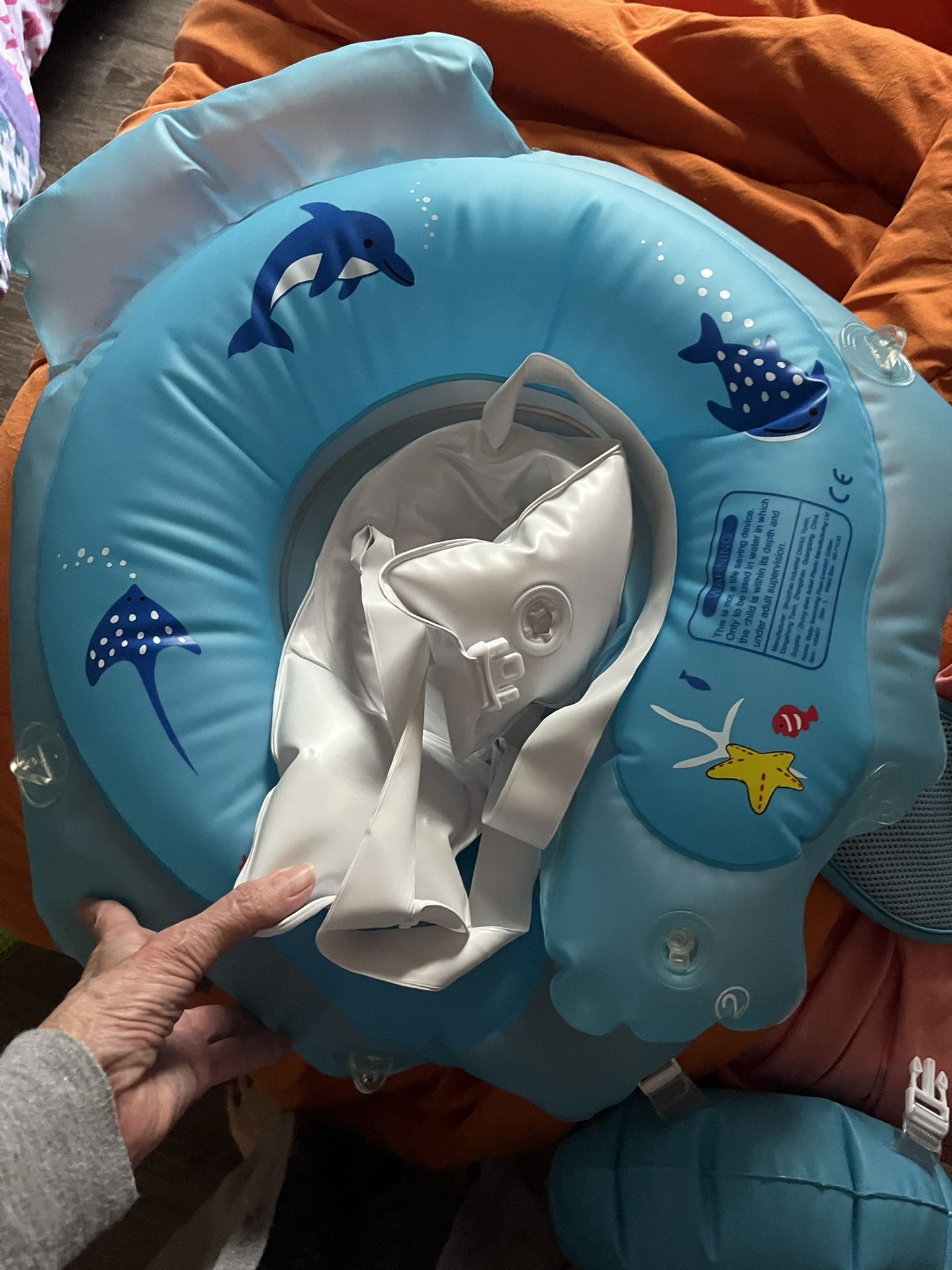 Baby Pool Float With Sunshade