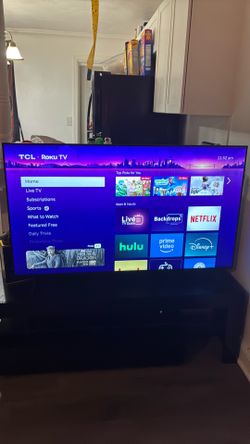 TCL 55” Class S4 (55S451) 4K UHD HDR Smart TV with Roku TV