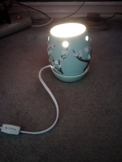 Ceramic Luminary Light With Bulb