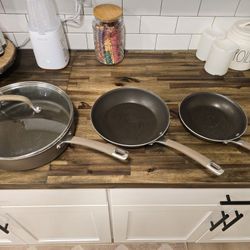 Circulon Premier 12Pc Hard Anodized Nonstick Induction Cookware Set Bronze