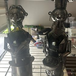Wine Bottle Characters 