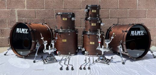 Mapex Deep Forest Custom 7piece kit