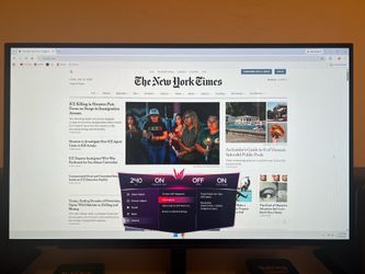 LG 27GX704A-B 27-inch UltraGear QHD (2560x1440) OLED Gaming Monitor 240Hz