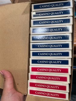 12 Decks of playing cards