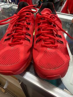 Bright red Nike air max + vintage 2013 size 12