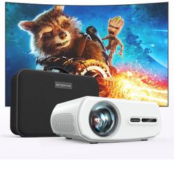 4K Support Projector with Wifi and Bluetooth, ONOAYO AYO1 PRO Portable Mini Projectors for Outdoor Movies Use, Video Projector Ceiling Compatible with