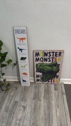 Dinosaur Wall Decor