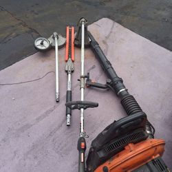 Echo Set 3 In 1 Trimmer Edger Hedger And Blower Working Condition 