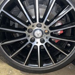 19 In Amg Rims Good Tires