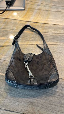 Authentic Vintage Black Coach Hobo Purse