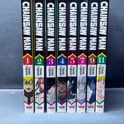 Chainsaw Man Manga 1,2,3,4,5,7,9,11