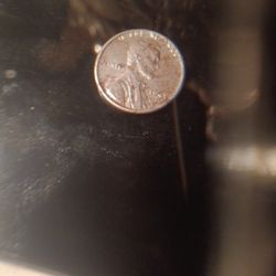 1943d Steel Wheat Penny.